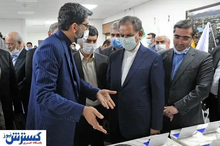 بازدید جهانگیری از دستاوردهای ایران خودرو در نهضت ساخت داخل