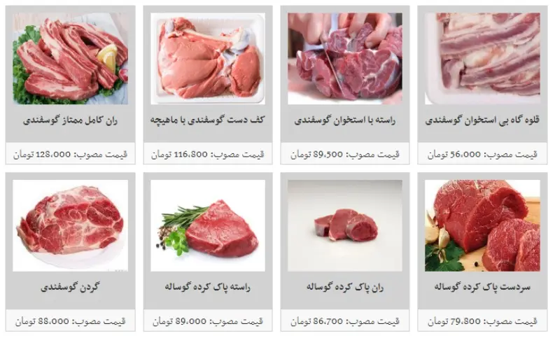 قیمت-گوشت