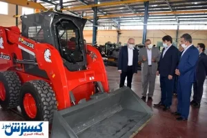 بهره برداری از طرح توسعه شرکت ماشین آلات راه سازی یزد