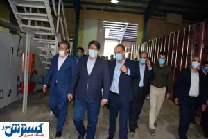بهره برداری از طرح توسعه موکت پردیس در یزد