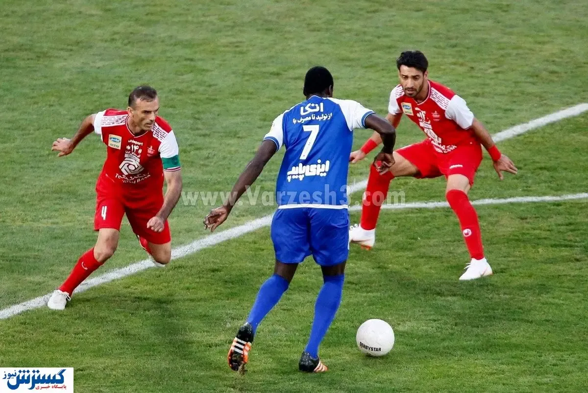 گل دوم استقلال به پرسپولیس توسط دانشگر + فیلم