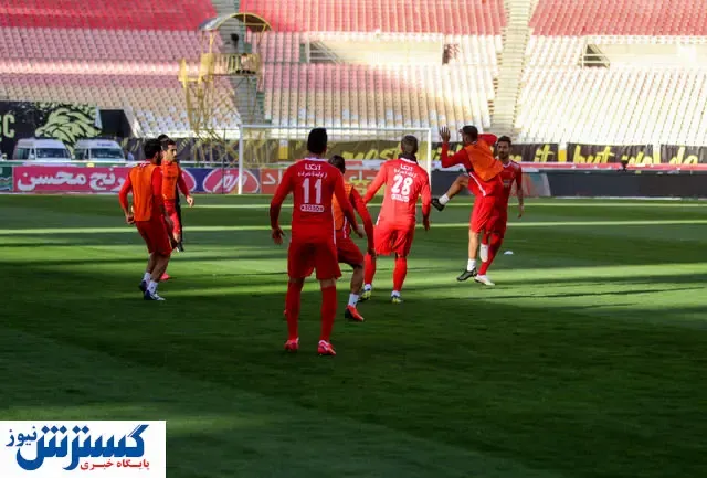 غیبت بازیکن تازه‌وارد پرسپولیس مقابل التعاون+ عکس