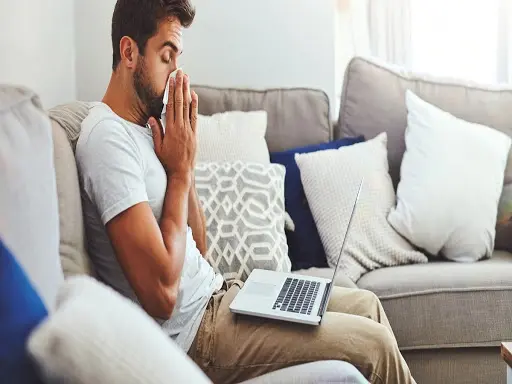قرنطینه+کرونا+ویروس+آنفلوانزا+سرماخوردگی+دورکاری