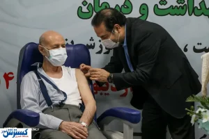 تصاویر/ سالمندان بالای ۸۰ سال واکسینه می‌شوند