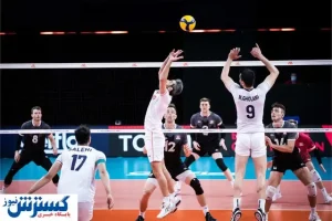 دومین پیروزی تیم ملی والیبال ایران در لیگ ملت ها