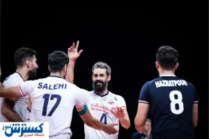 صعود والیبال ایران به رده ششم جهان + جدول