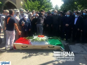 گزارش تصویری / تشییع پیکر خبرنگاران شهید