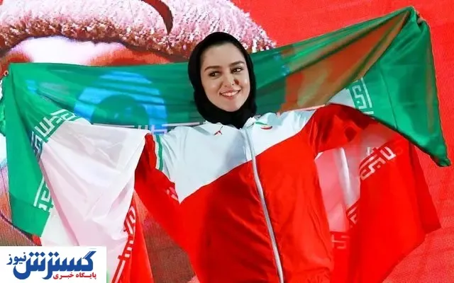 دختر باد ایران سهمیه المپیک گرفت