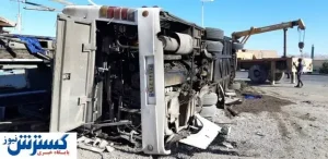 علل واژگونی اتوبوس خبرنگاران و سربازان چه بود؟