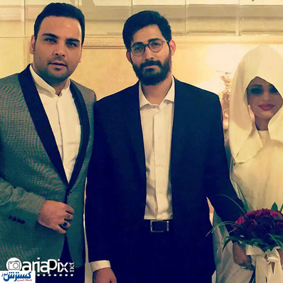 احسان علیخانی در کنار مادرش + عکس