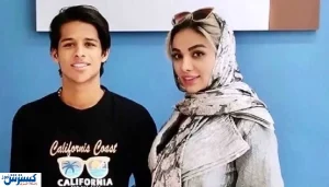 تفاوت قد مهدی قائدی و همسرش با انتشار این عکس