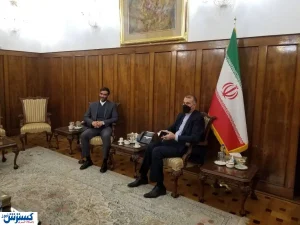 دیدار مهم امیرعبدالهیان با سعید محمد + عکس