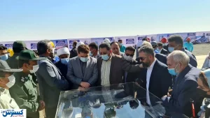 کارخانه آهک صنعتی قلعه‌گنج افتتاح شد + تصاویر