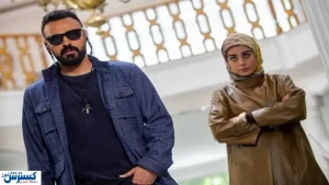 ماشین لاکچری کیان در پشت صحنه «سرجوخه»+ویدئو