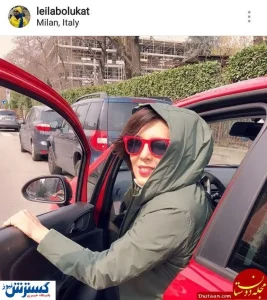 بدحجابی لیلا بلوکات با لباس جنجالی سوژه شد+عکس