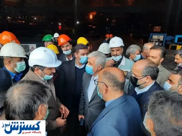 بازدید از مجتمع چادرملو توسط نماینده رئیس جمهور