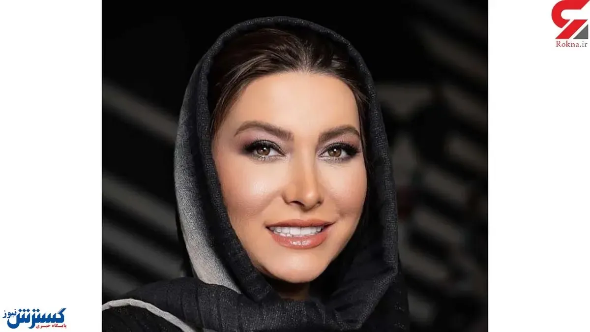 درخت کریسمس لاکچری خانم بازیگر+عکس