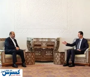 دیدار وزیر راه و شهرسازی با بشار اسد