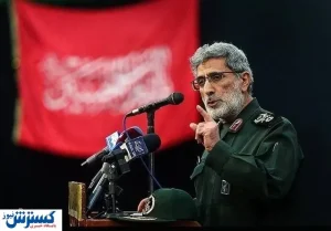 لباس خاص سردار قاآنی در سفر به نجف اشرف + عکس