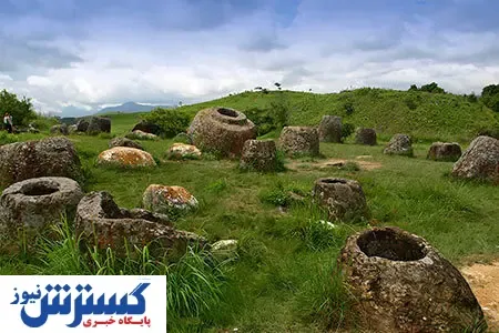 کوزه های اسرار آمیز در وسط دشت + عکس