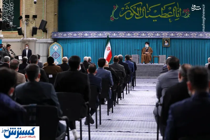 مداحان اهل بیت (ع) با رهبر انقلاب دیدار کردند + عکس