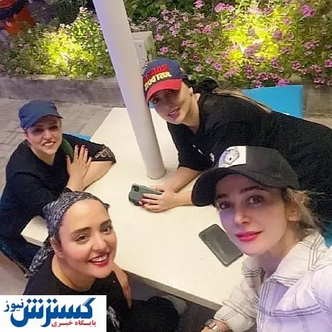 سلفی دو نفره نرگس محمدی و همسرش
