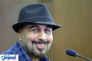 رضا عطاران در جشن تولد خانم بازیگر