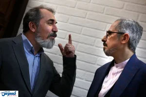 سکانس خنده‌دار از لهجه بانمک جواد رضویان | کل کل شدید جواد رضویان با سیامک انصاری