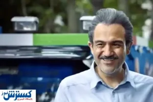 مهران غفوریان در پشت صحنه نیسان آبی با آقای بازیگر شوخی کرد