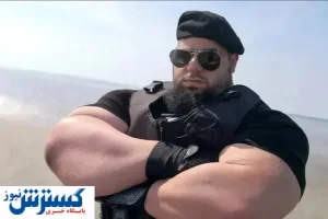 جنجال جدید هالک ایرانی این بار با به رخ کشیدن قد