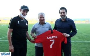 ستاره محبوب پرسپولیس با سیبیل قیصری + عکس