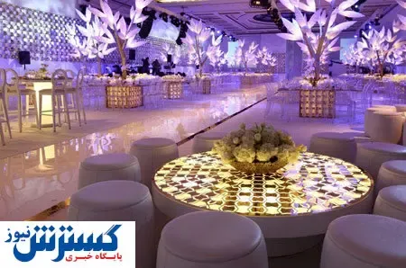 عروسی لاکچری؛ یک شب ۹۰۰ میلیون / اینجا قیمت ها به دلار است!