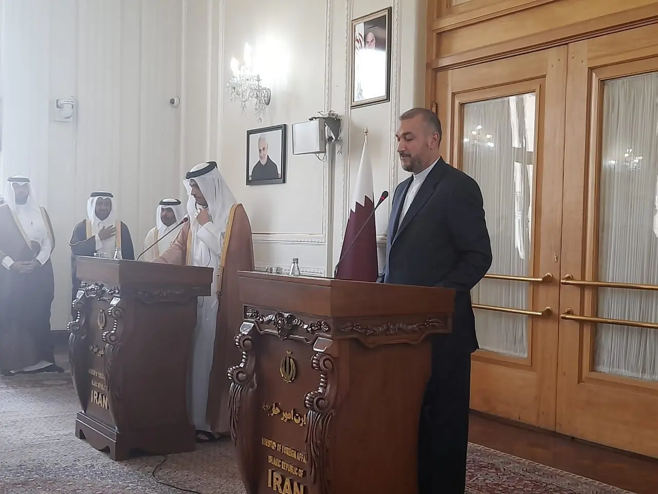امیرعبداللهیان-قطر