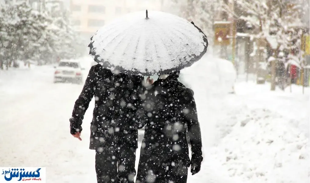 بارش برف در این استان ها