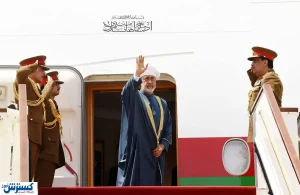 پادشاه عمان واردا تهران شد