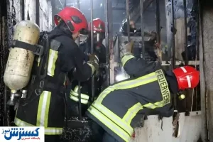 آتش‌سوزی مهیب در مشهد