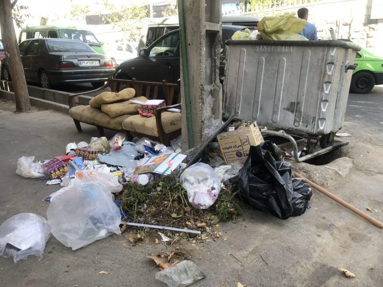 زباله انباشت