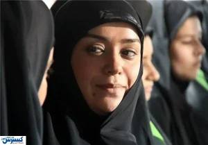 الهام چرخنده در کنار همسر روحانی‌اش+ عکس