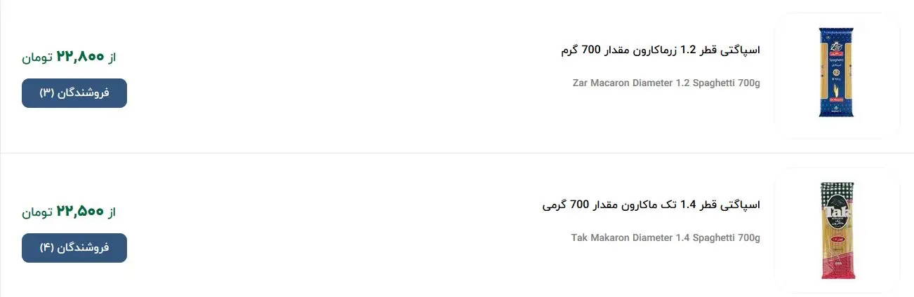 اسپاگتی-ماکارونی