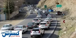 جاده چالوس یک طرفه شد