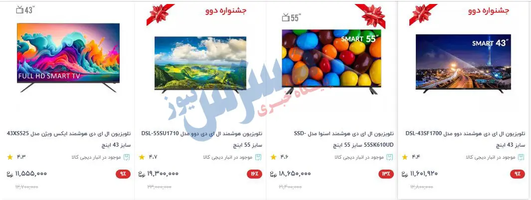 تلویزیون-پرفروش