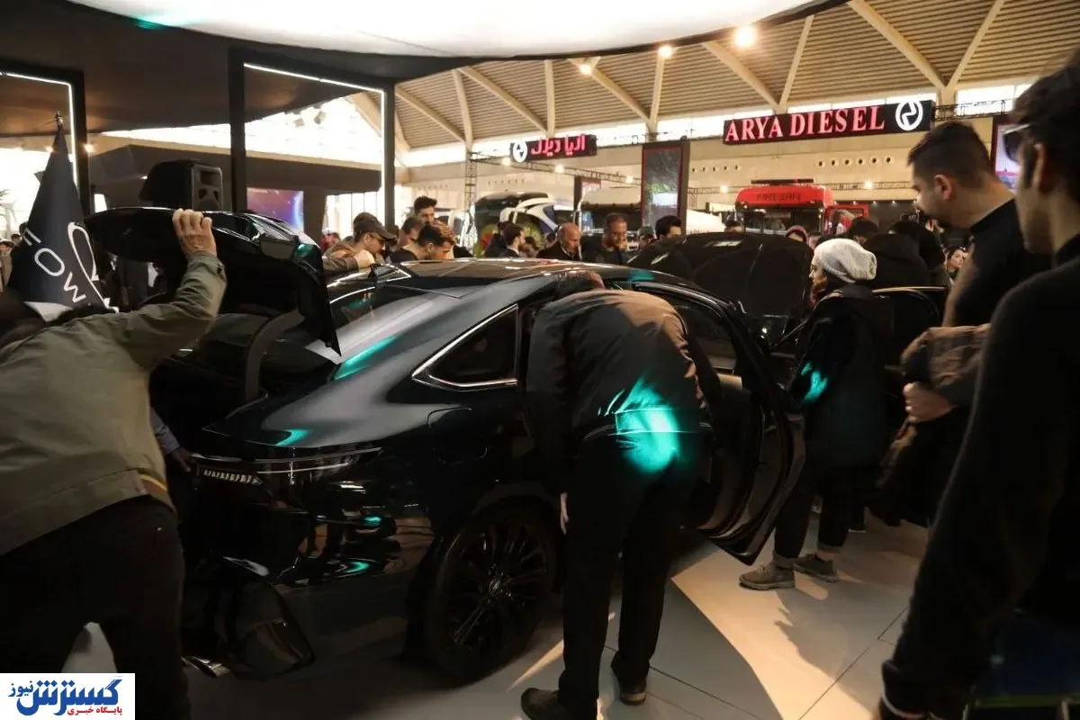 غافلگیری فونیکس و فونیکس NEV برای بازدیدکنندگان از اتو اکسپو تهران