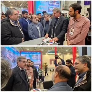 بازدید استاندار سیستان و بلوچستان از غرفه چادرملو در نمایشگاه معدن  زاهدان