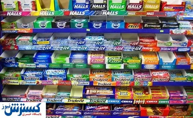 گردش مالی ۱۰ میلیارد تومانی آدامس های خارجی تاریخ گذشته