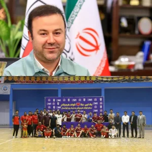 تبریک مدیر عامل فولاد هرمزگان به مناسبت صعود تیم فوتسال این شرکت به لیگ برتر