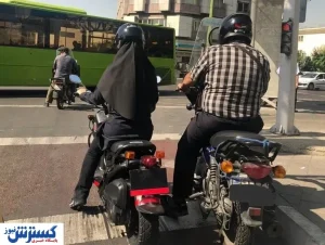 کشورهایی که زنان موتورسوار را قبول ندارند!