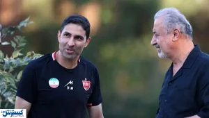 حمله هواداران پرسپولیس به هاشمیان | توپ به زمین درویش افتاد