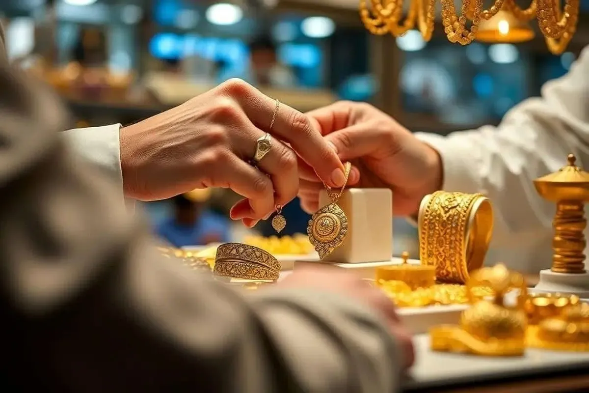 قیمت طلا با سر سقوط کرد + جدول