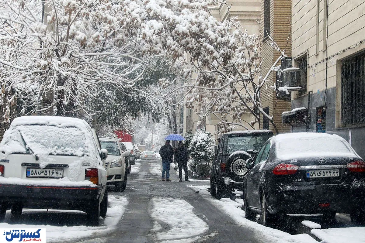 سامانه بارشی در راه تهران؛ برف و یخبندان ۲۸ استان را فرا می‌گیرد