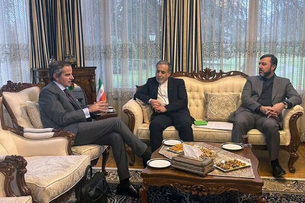 پیام مهم گروسی بعد از دیدار با عراقچی/ تکلیف مذاکرات روشن شد